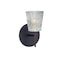 Besa Lighting Nico 4 Mini Sconce, Clear Stone, Bronze Finish, 1x40W Halogen 1SW-512500-BR - alternate 1